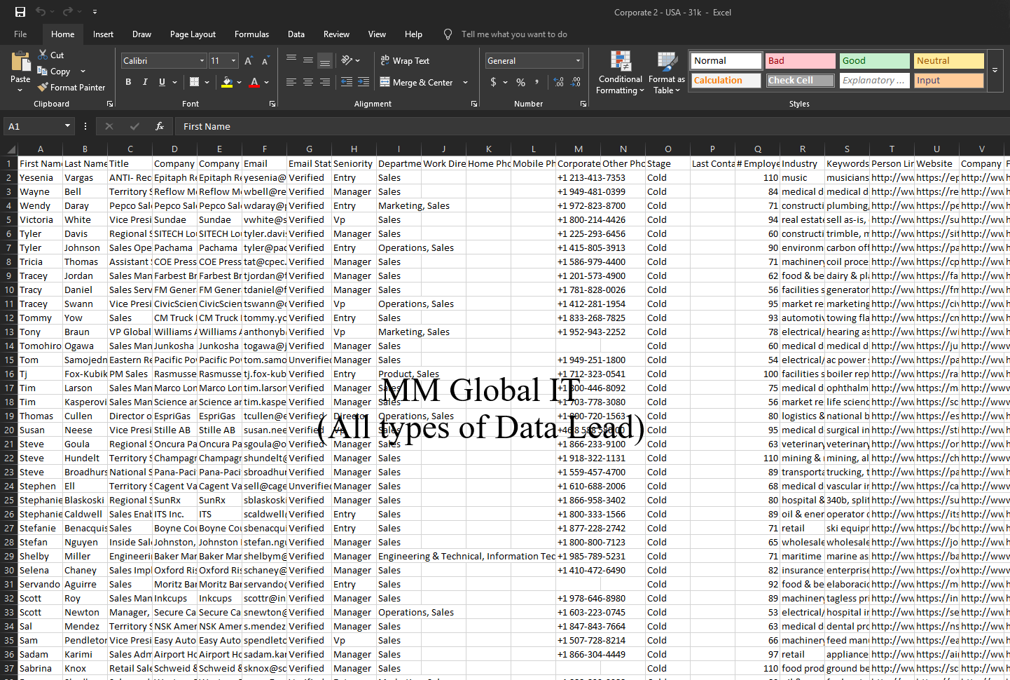 Data_mmglobal 3. (35k) Corporates – USA