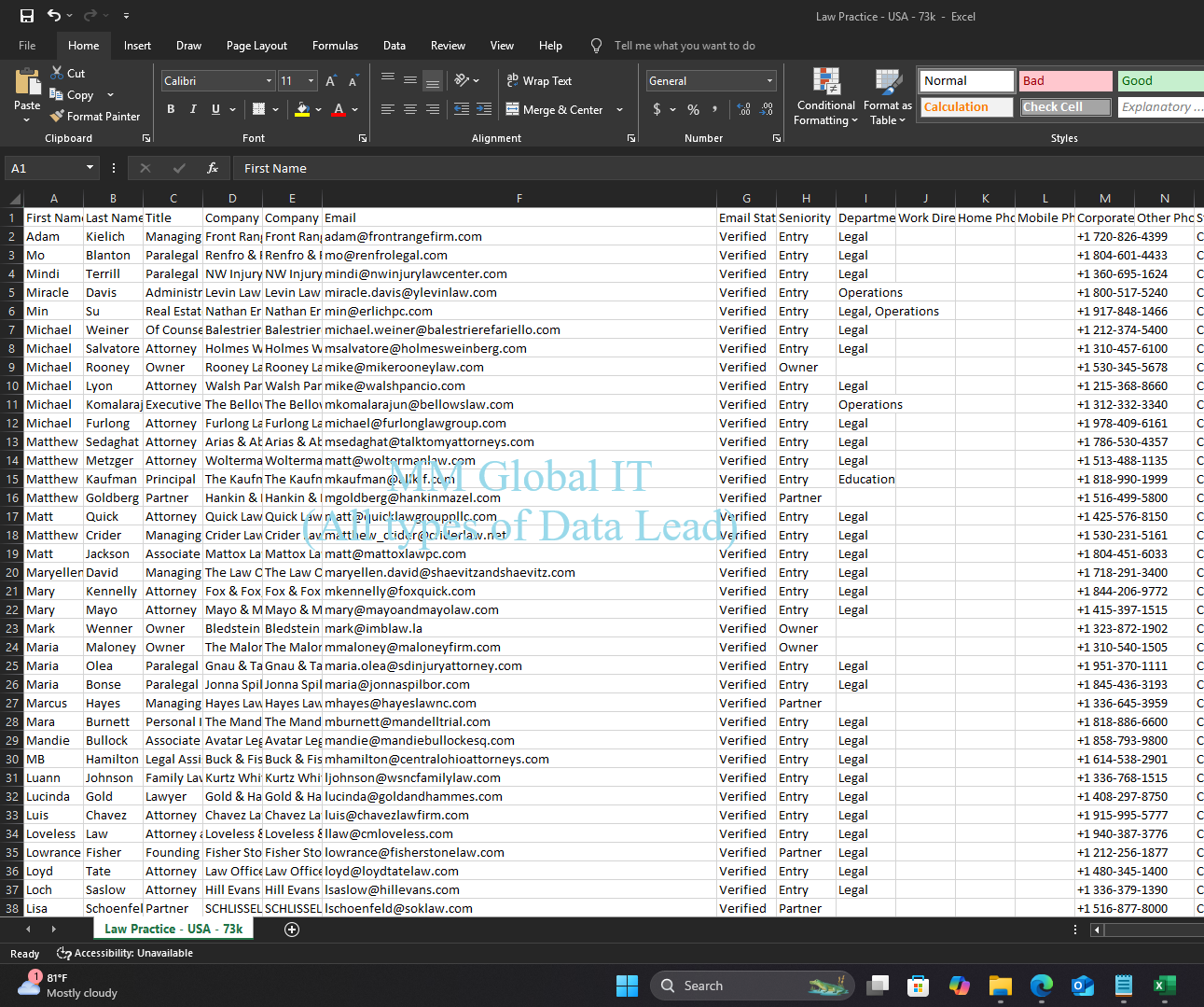 marketing_usa_data USA business grow with real lead
